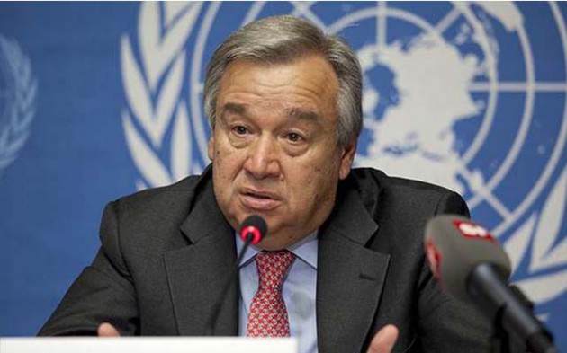 Mr Guterres