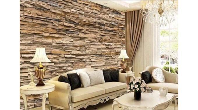 Creating you living room with wallpapers