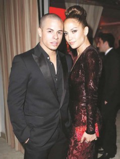 Jennifer Lopez with her toyboy Casper Smith