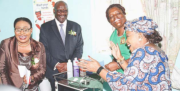 First Lady screened for cervical, breast cancer