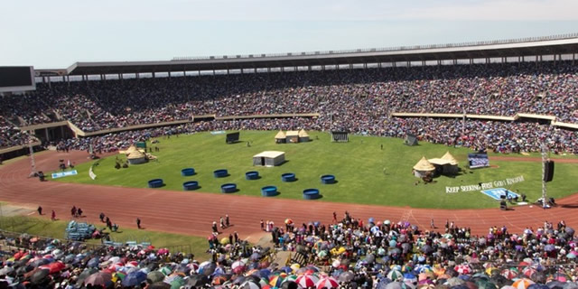 Zimbabwe hosted an international convention for Jehovah’s Witnesses in August last year