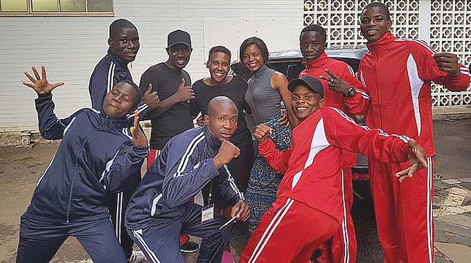BUDDING TALENT . . . Some of the boxers from Charles Manyuchi’s boxing academy who will be on their way to Mozambique