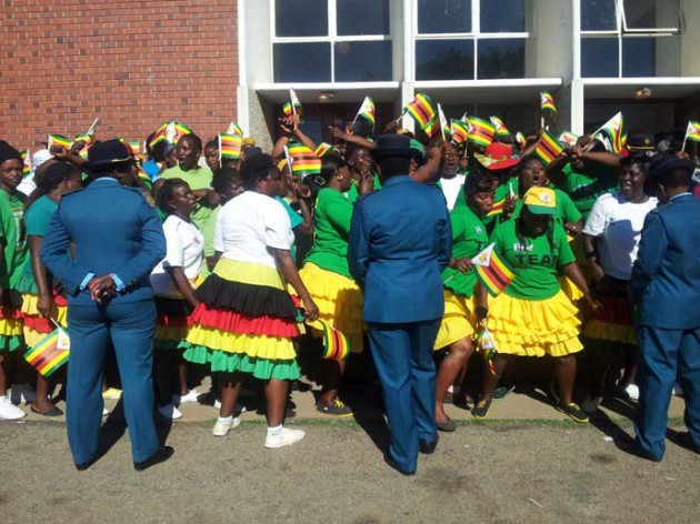 Mbare Chimurenga Choir sings and dances