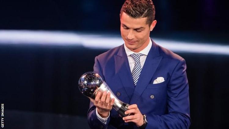 Cristiano Ronaldo wins Fifa best player award