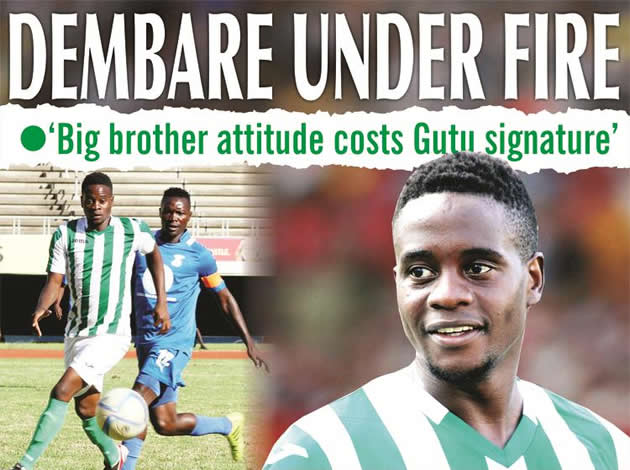 DeMbare under fire