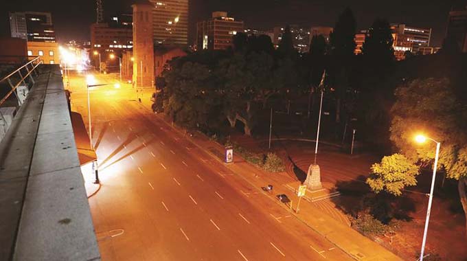 Harare sleeps for the first time