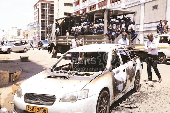 Man gunned down in parking row