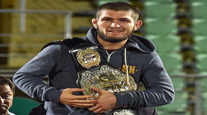 Khabib otya kurangwa nababa vake