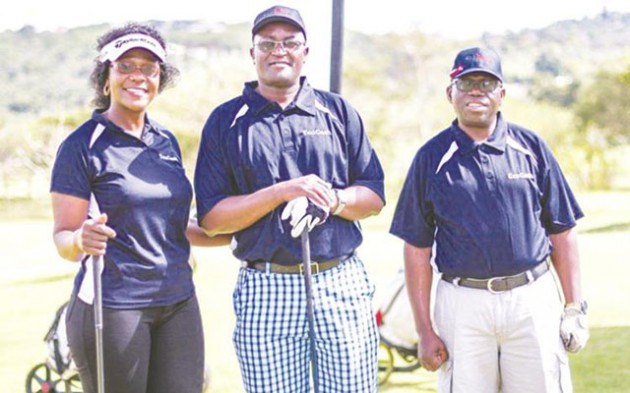 MOBILE MONEY . . . Some of the players who took part in the recent EcoCash Golf Day at Borrowdale Brooke