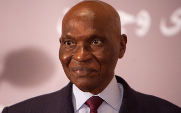 Former Senegalese President Abdoulaye Wade