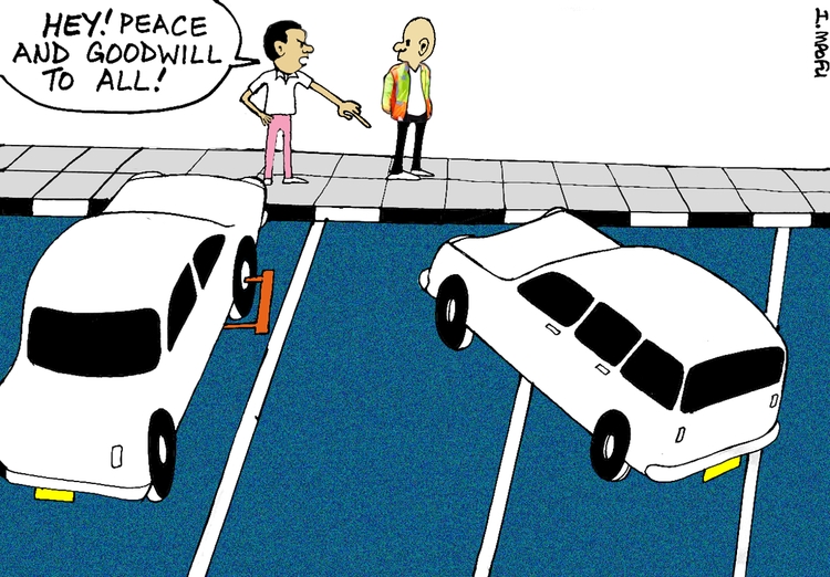 MAIN CARTOON 13 JANUARY 2020