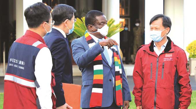 Chinese experts meet President