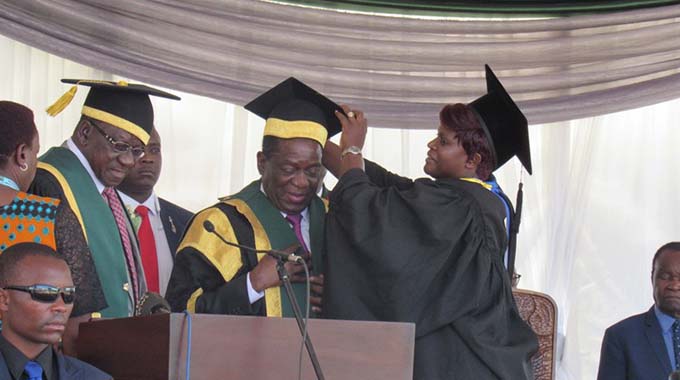 Another doctorate for ED