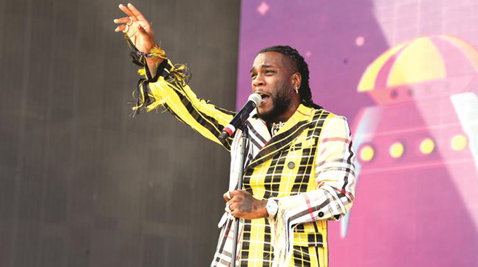 Nigerian star Burna Boy makes Zim comeback