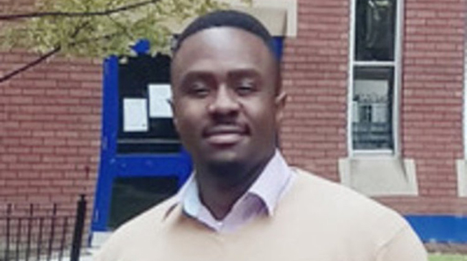 Student raises Zim flag abroad