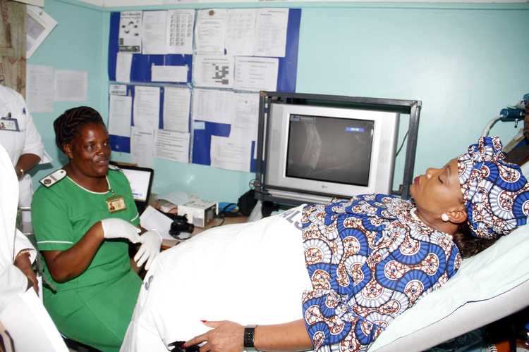 8 500 women undergo cervical cancer screening