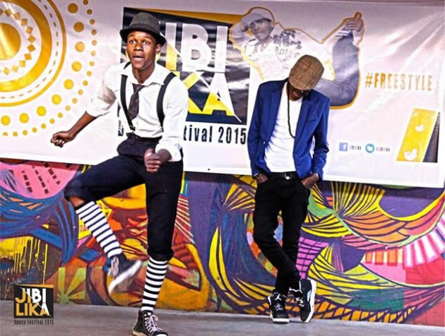 Dancers on stage at Jibilika 2015