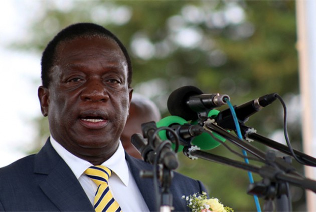 Acting President Mnangagwa