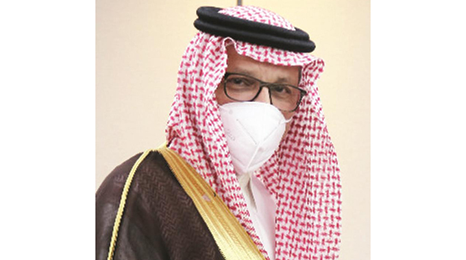 High-powered Saudi delegation jets in