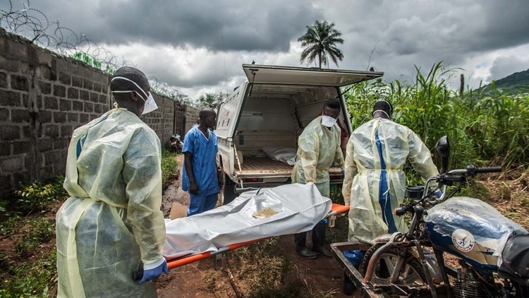 Ebola burial teams in Sierra Leone, 2015. — Aurelie Marrier d’Unienville