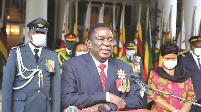 President stresses prosperity, growth