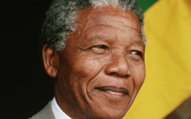 The late Nelson Mandela