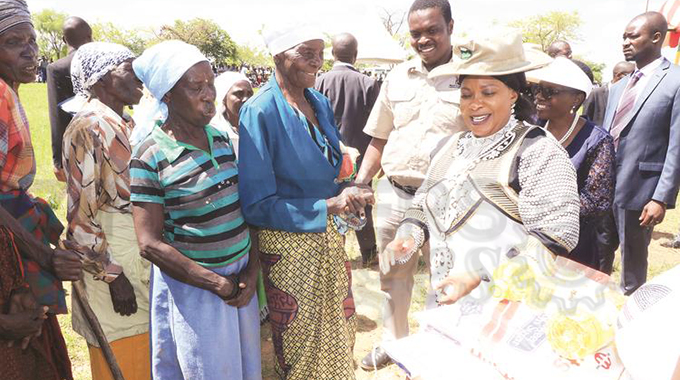 First Lady cheers up Muzarabani