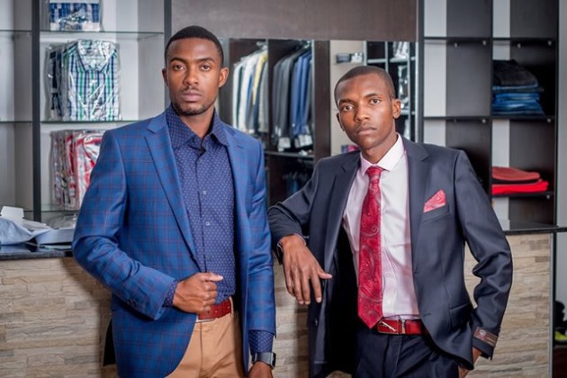 models pose after some of the extreme makeover dubbed the “League of extraordinary gentlemen - Oceans 13 alike”