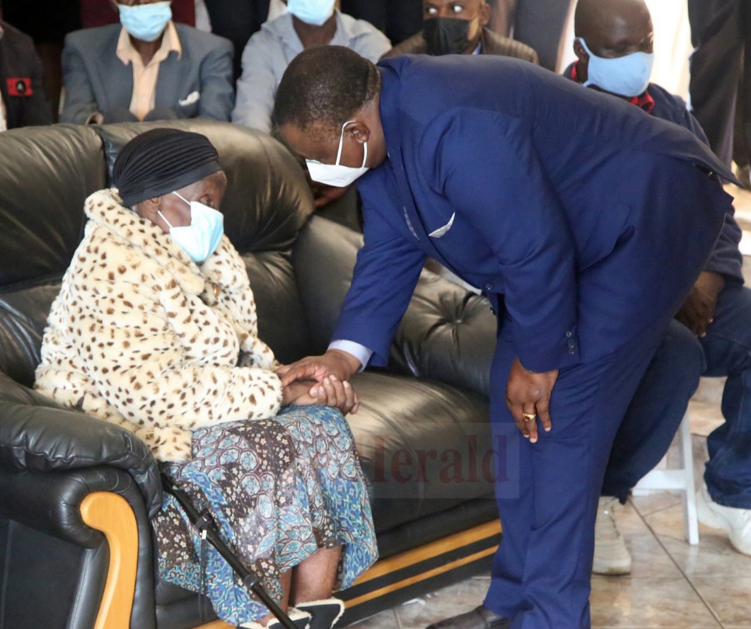 Acting President consoles Dauramanzi family, calls for peace