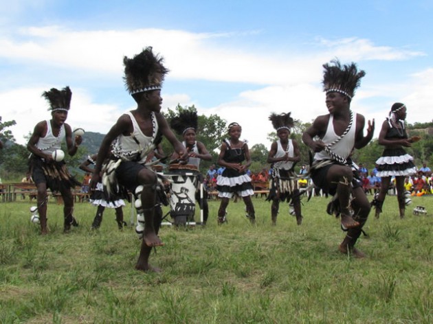 Nyazura’s St Peter’s Tokoyo Primary School traditional dance group