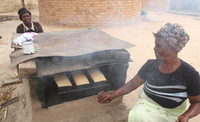 Kubika mabhanzi, chingwa
