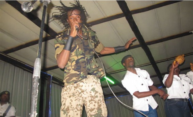 Jah Prayzah on stage