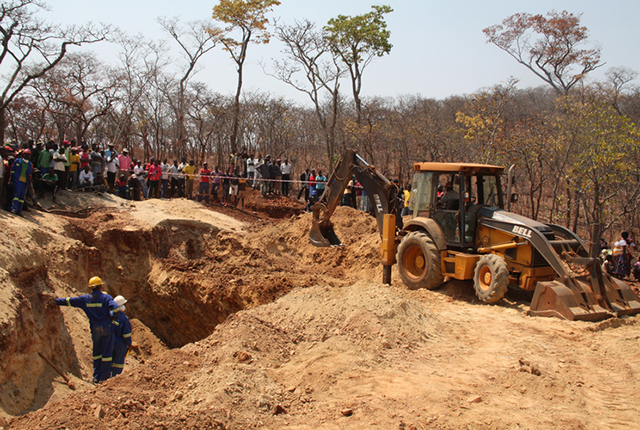JUST IN: Two feared dead as mine shaft collapses