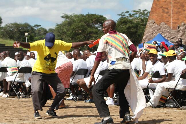 Scenes at the National Heroes Acre.
