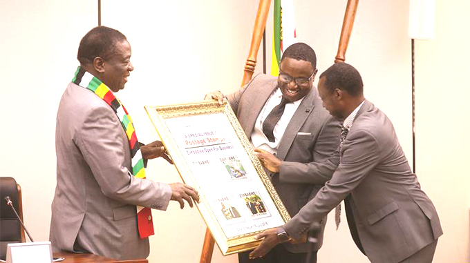 ED unveils commemorative stamps