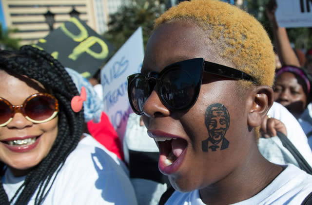 TAC March through the Durban CBD on July 18 during the 21st International Aids Conference (Aids 2016), in South Africa. — Photo©International Aids Society/Rogan Ward)