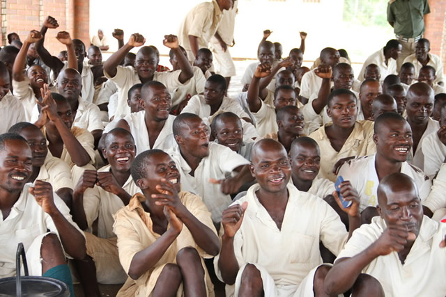 Some of the prisoners who benefited from the Presidential amnesty