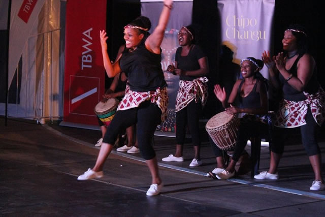 Mambokadzi Theatre on stage