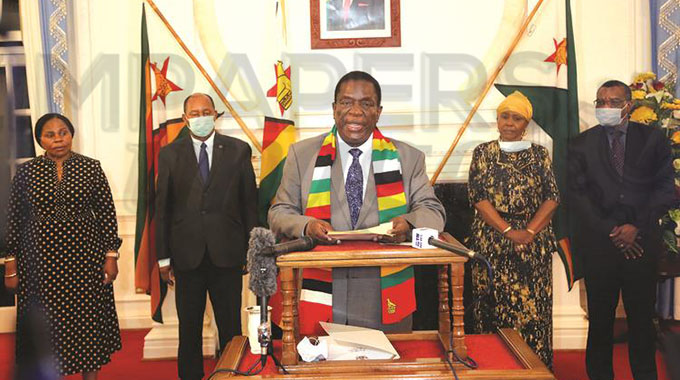 Covid-19: Zim in total lockdown… President issues stay-at-home order