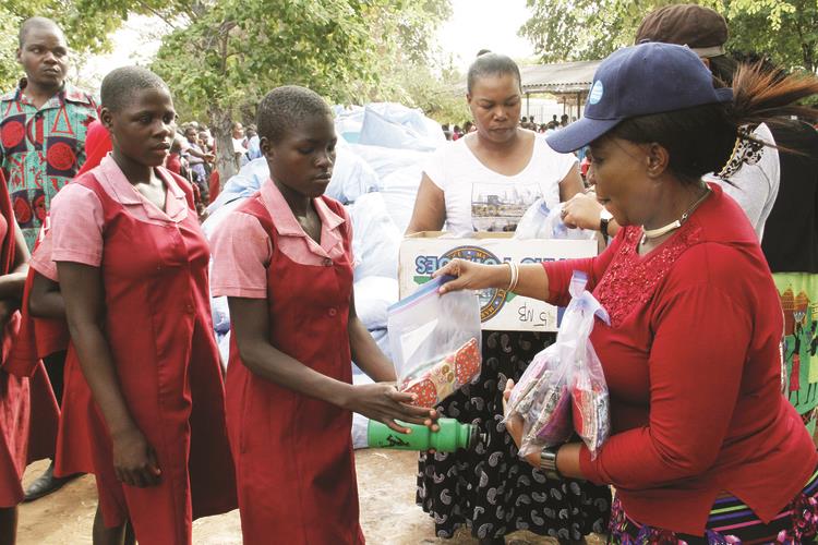 First Lady charms Kanyemba