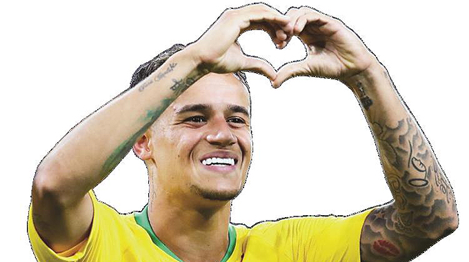 Coutinho equals Pele’s record