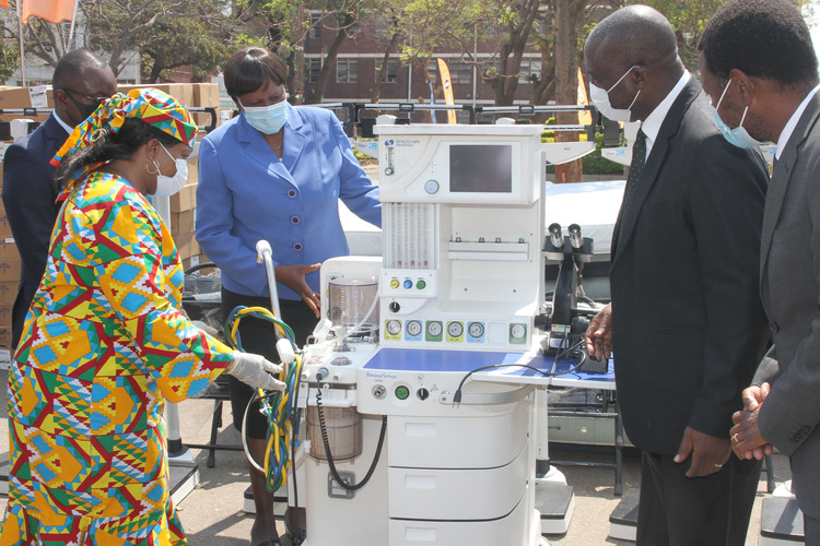 First Lady unveils hospital ward