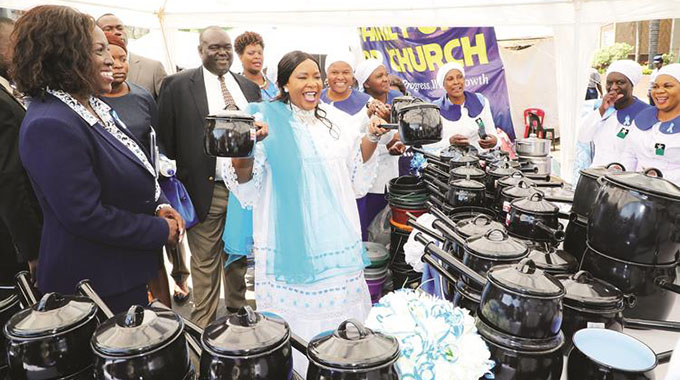 Idai: First Lady, churches team up