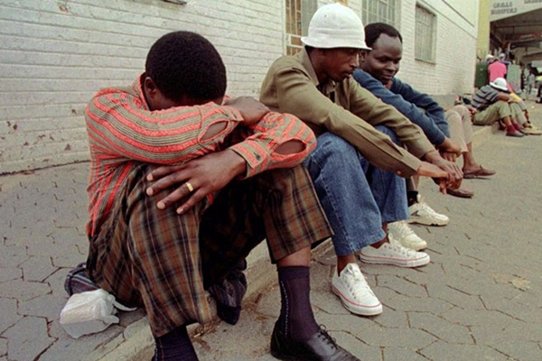 I could not help wondering what these other men sitting near the entrance to the shopping mall thought about each day as they sat there