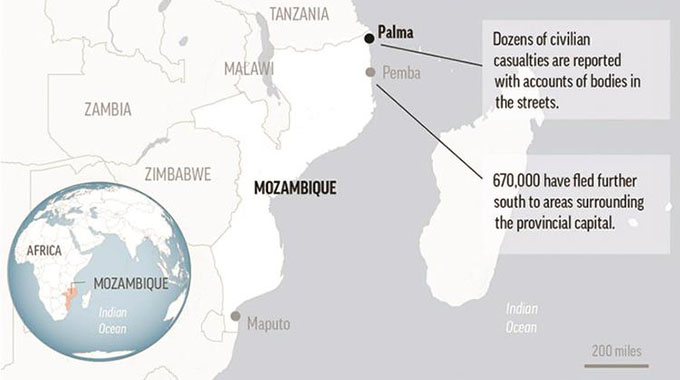 Thousands stranded in Mozambique