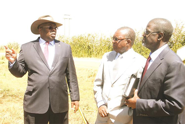 Ministers tour new city site