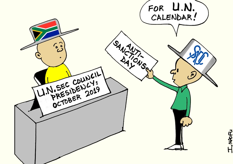MAIN CARTOON 1 OCTOBER 2019