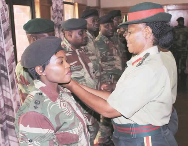 President promotes 37 ZNA officers