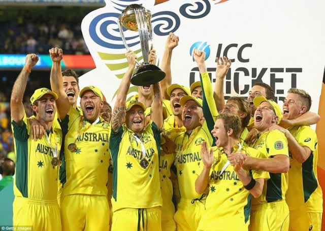 Aussies on top of the world