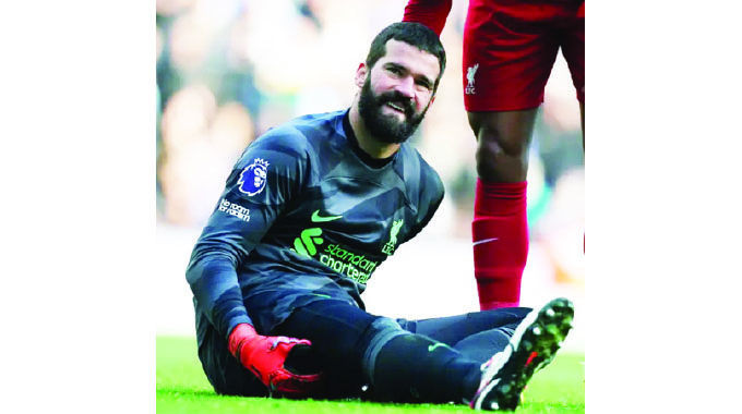 Alisson, Jota face spell on sidelines
